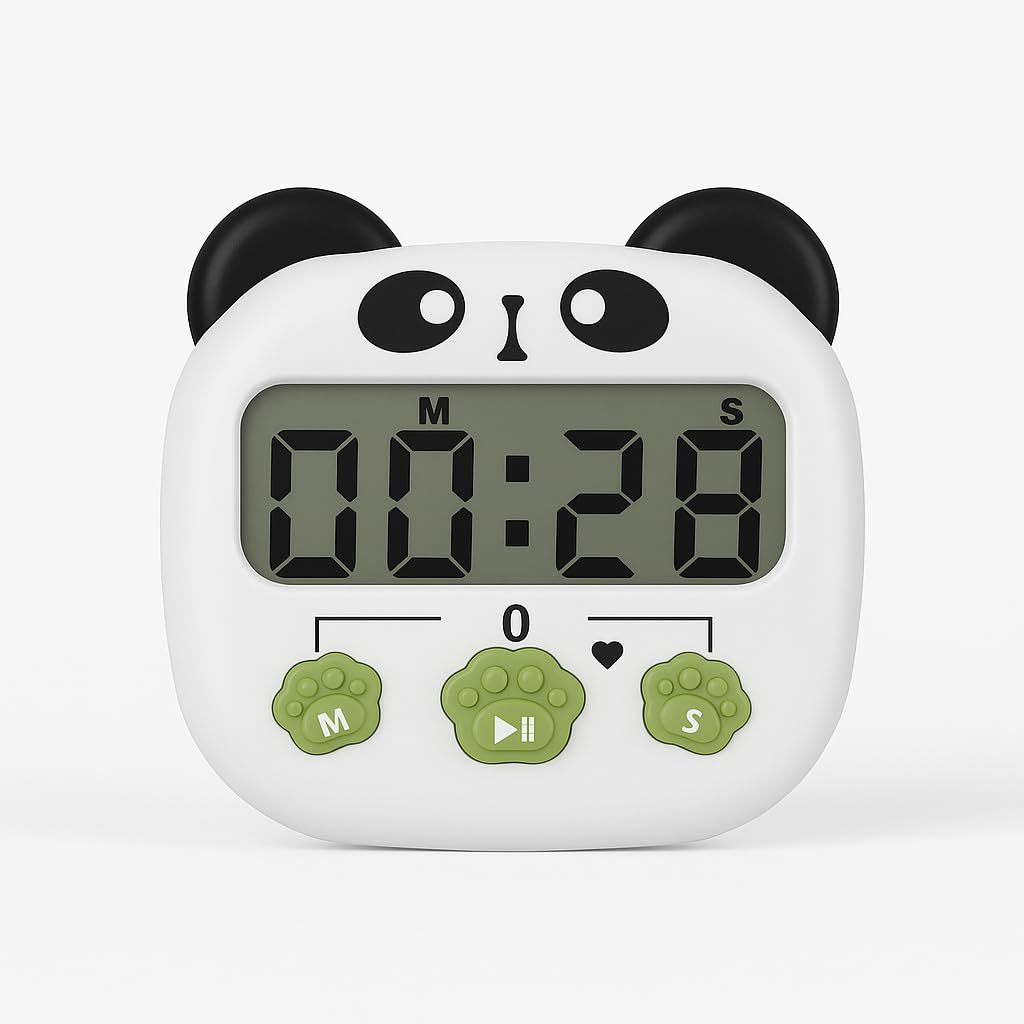 Cute Panda Digital Kitchen Timer