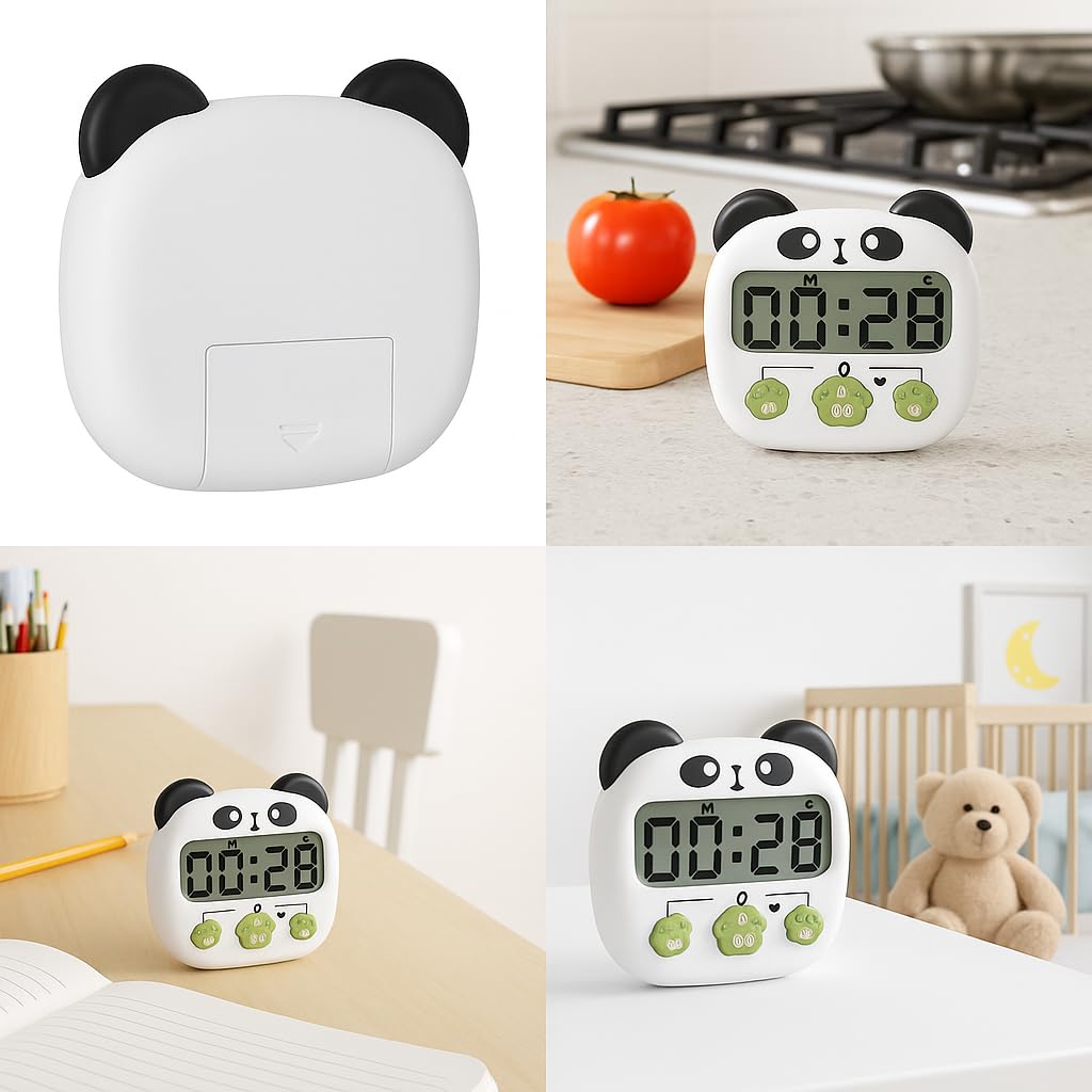 Cute Panda Digital Kitchen Timer