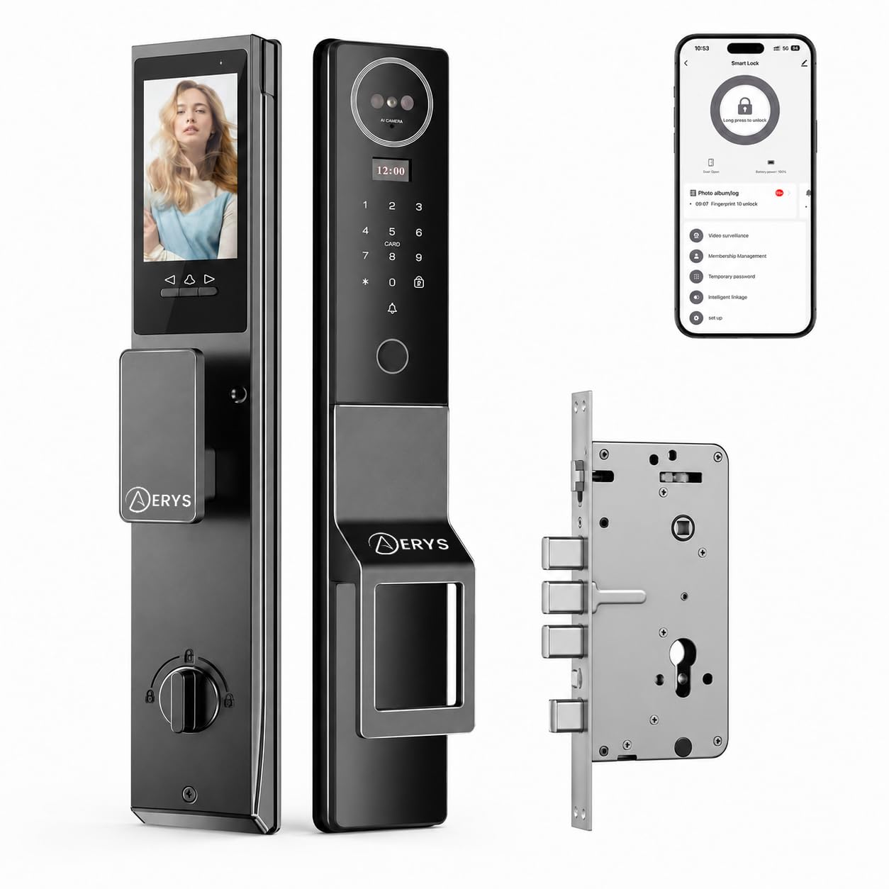 Smart Digital Door Lock OmniGuard 5X AquaShield