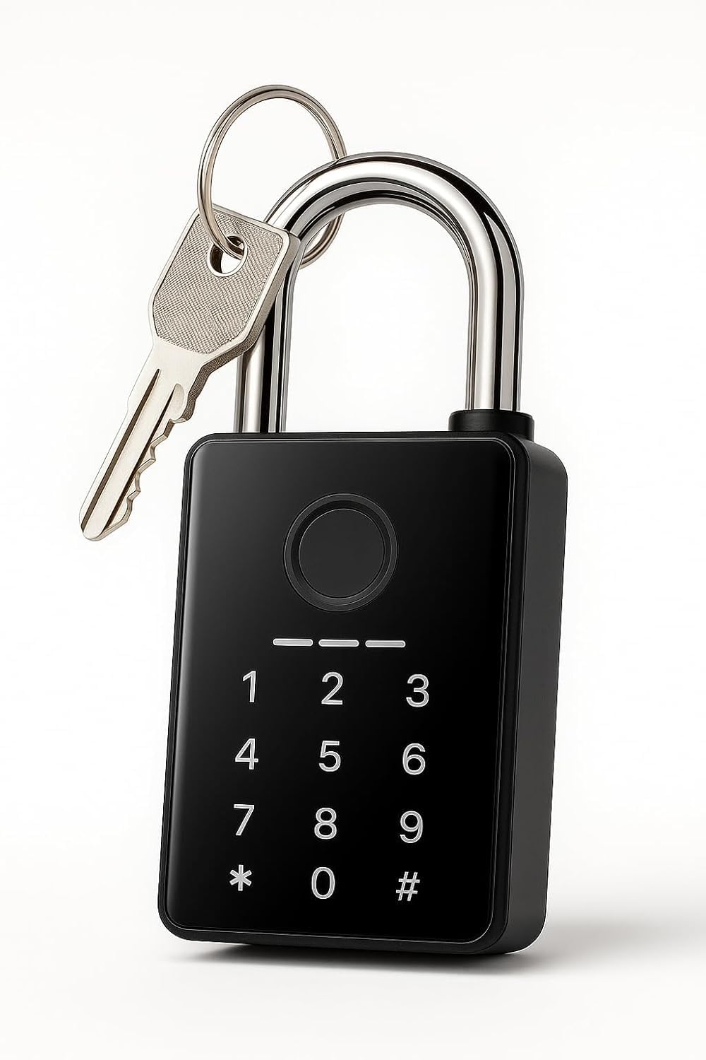 Smart Fingerprint & Password Padlock | 6-Way to Unlock
